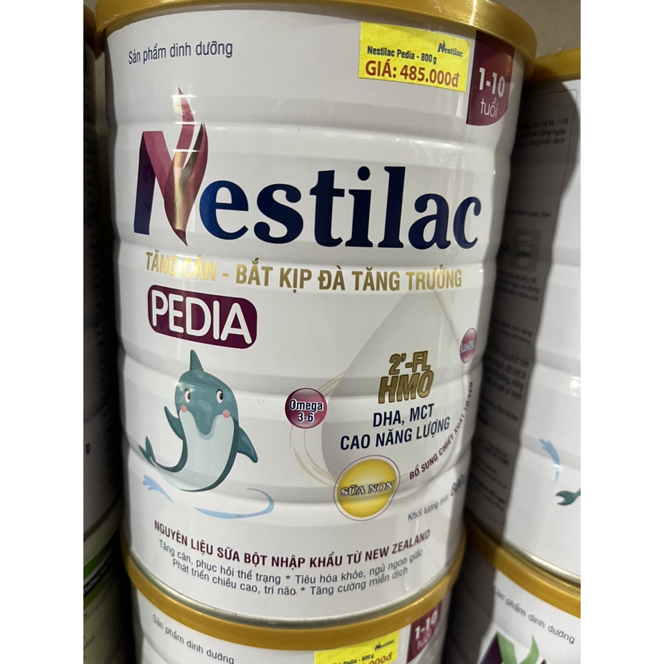 SỮA CHO BÉ lên cân mạnh khỏe - SỮA NESTILAC PEDIA 800G