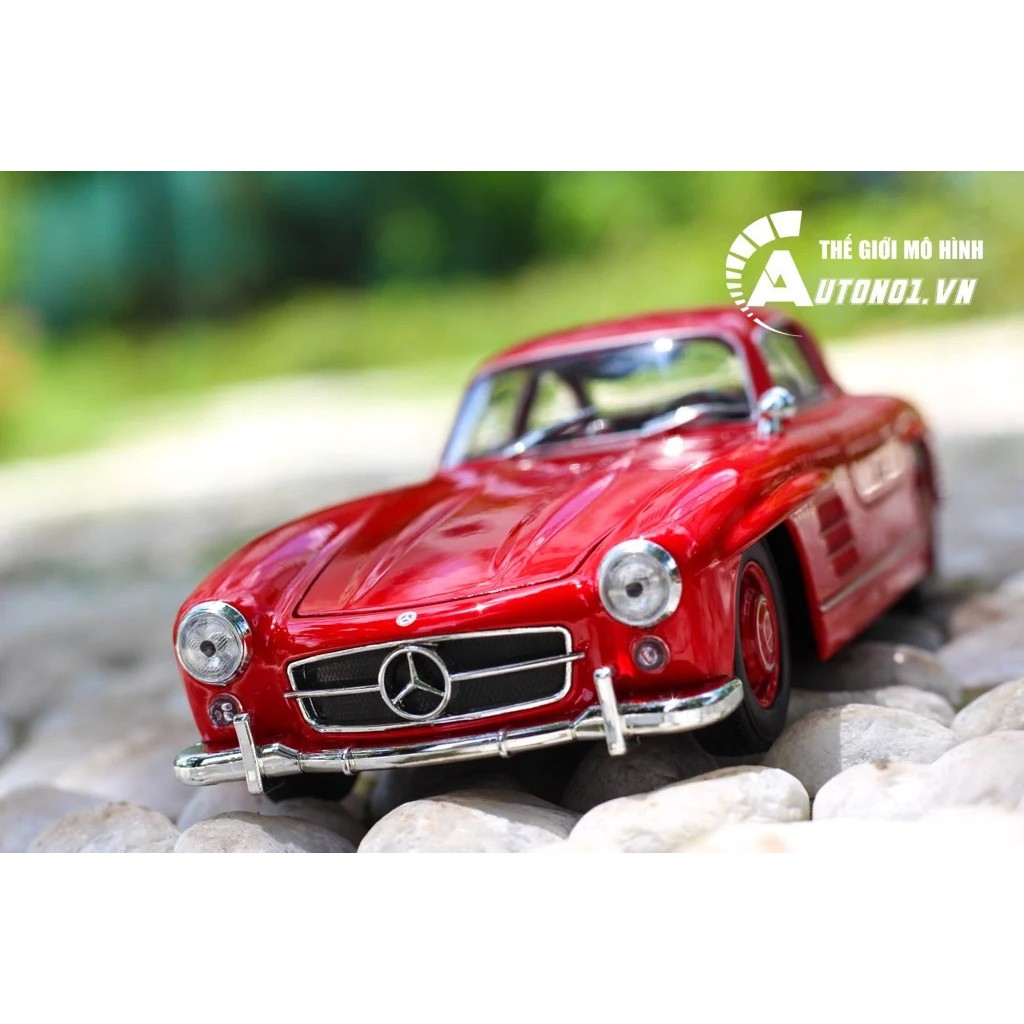 MÔ HÌNH MERCEDES BENZ 300 SL 1954 RED 1:24 WELLY 7021