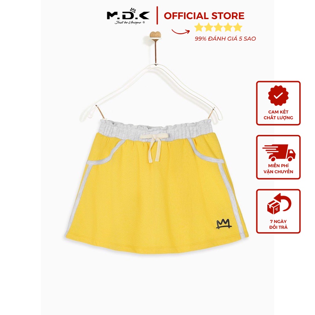 Chân váy bé gái A Skirt Contrast Color M.D.K - xinh xắn, đáng yêu