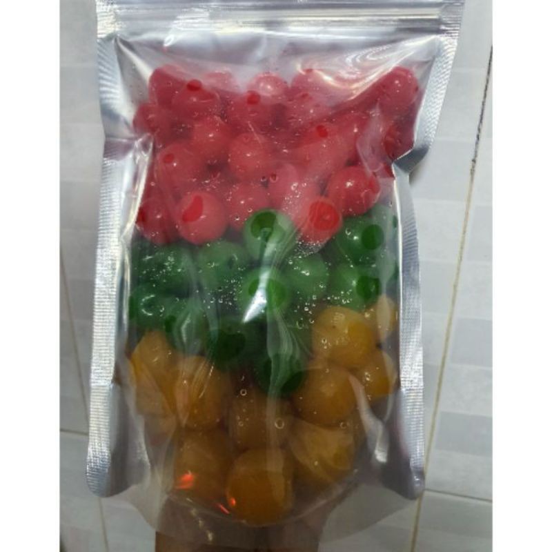 300gr mứt cherry mix 2 màu vàng đỏ