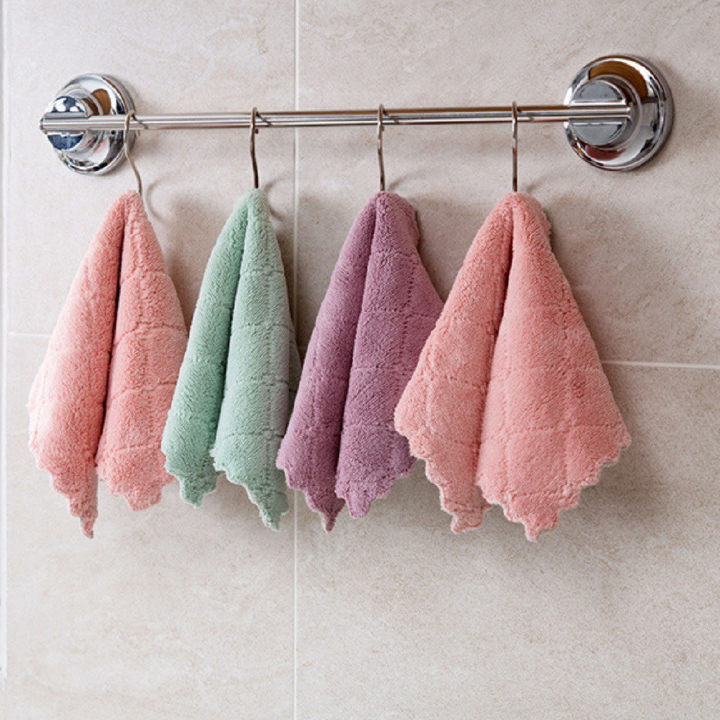 Khăn lau chén bát đa năng - Khăn lau bếp siêu thấm hút (24*15cm) | BigBuy360 - bigbuy360.vn
