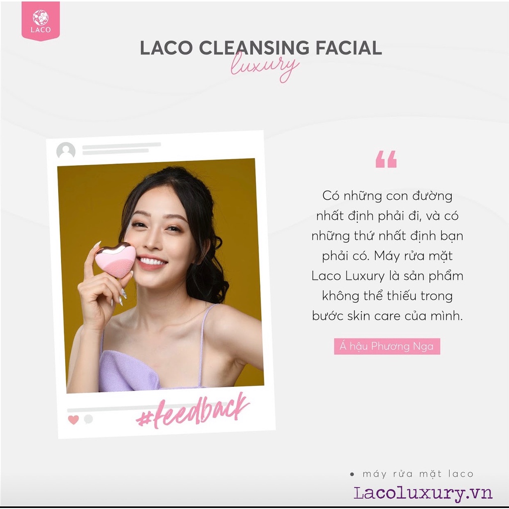 MÁY RỬA MẶT LACO LUXURY, CHÍNH HÃNG bảo hành 12 tháng