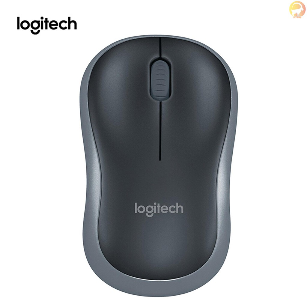 Fh Chuột Quang Không Dây Logitech M185 (m186) 2.4ghz Kèm Đầu Nhận Usb Cho Pc Laptop