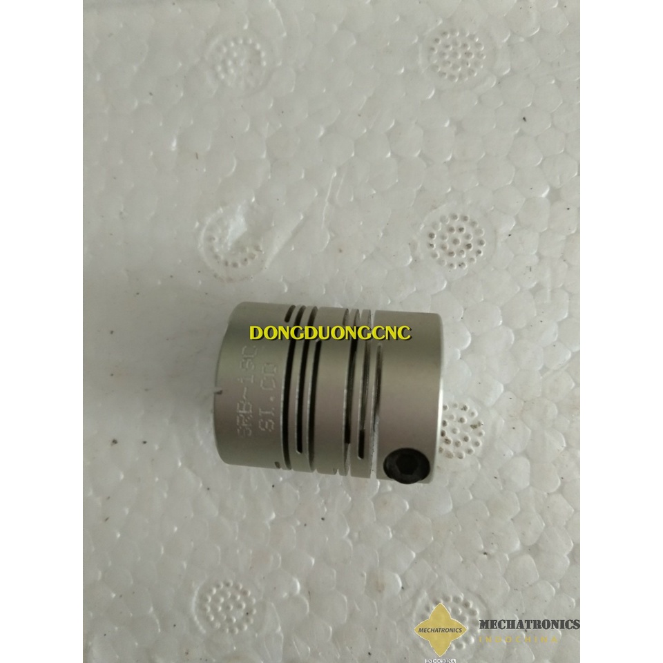 Khớp nối linh hoạt/coupling/khớp nối mềm trục 4-8 mm, dạng đĩa chất liệu bền, độ chính xác cao, hàng tháo máy
