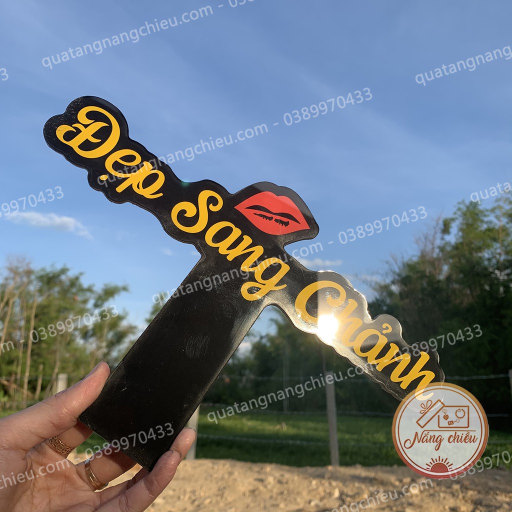 Bảng cầm tay, đạo cụ chụp hình sản phẩm, Bảng hiệu xinh giá rẻ_ bảng hiệu sự kiện hội nghị, đám cưới...