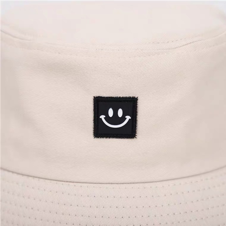 Mũ Bucket vành tròn mặt cười smile phong cách Hàn Quốc - M32