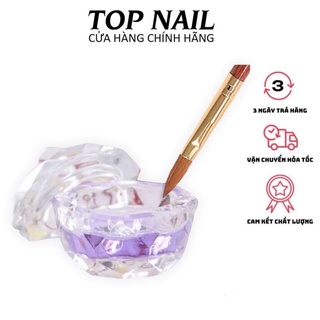 Cốc đựng nước lưu huỳnh làm hoa bột có nắp đậy(nhỏ)