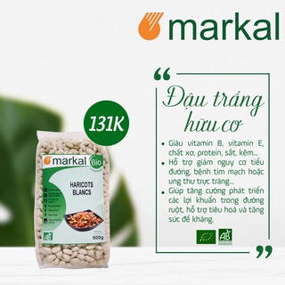 Đậu trắng hữu cơ Markal 500g