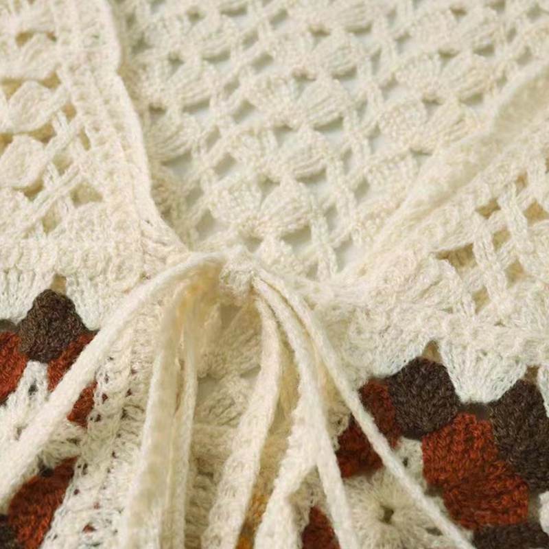 ✿ Áo KhoáC Cardigan Không Tay Phong CáCh Hippie