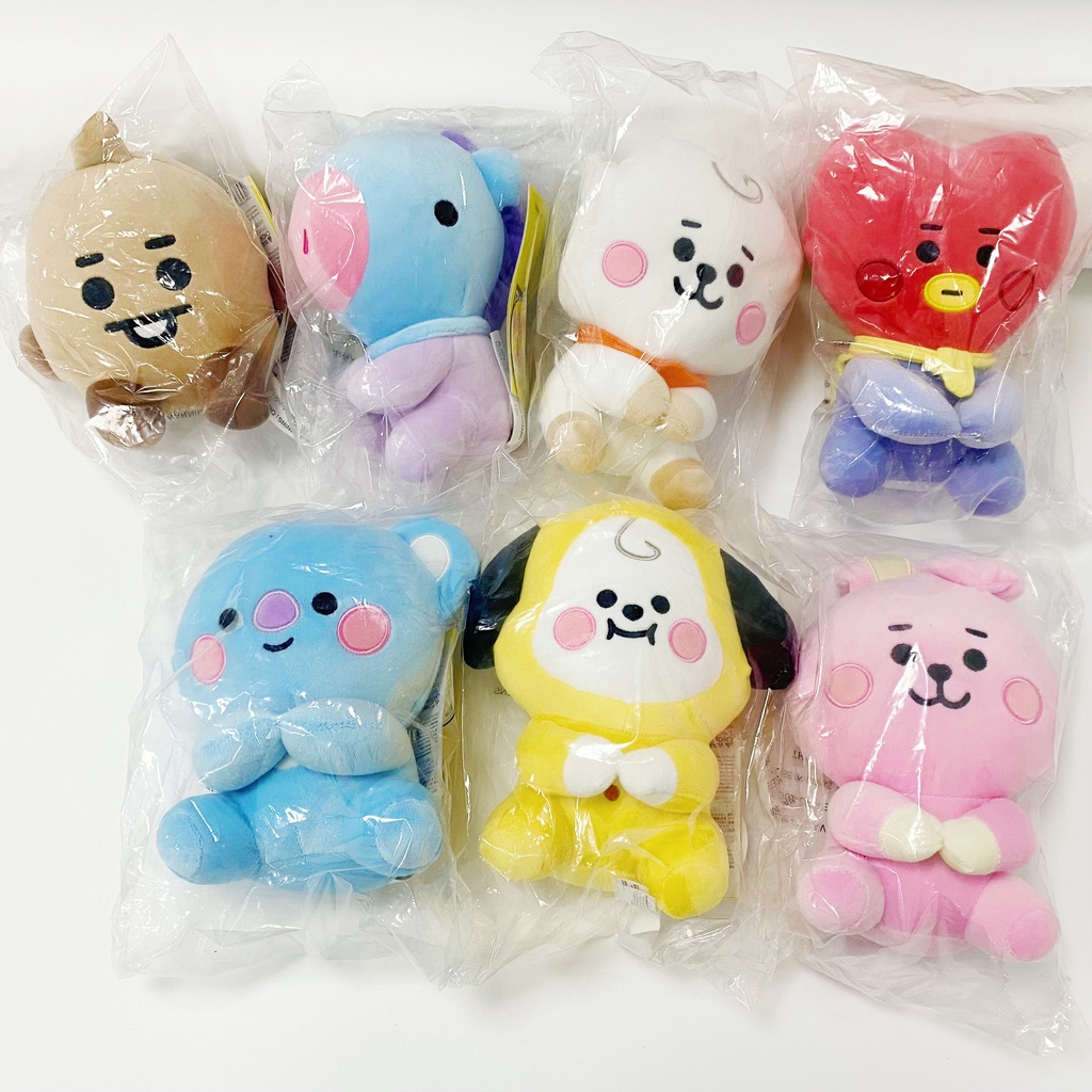 Móc khóa hình búp bê BT21 nhồi bông dễ thương kích thước 20cm