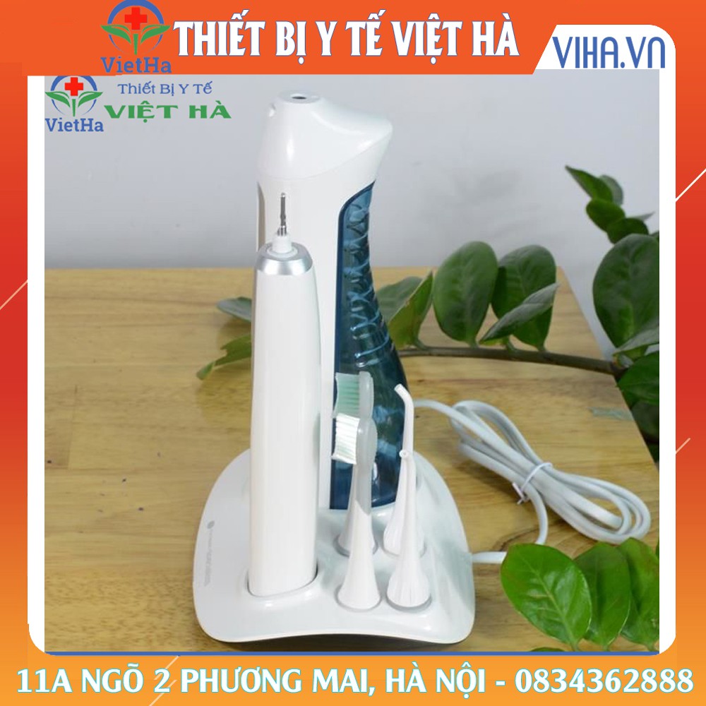 Máy tăm nước kèm bàn chải siêu âm Rio DCIT- Thiết bị y tế việt hà