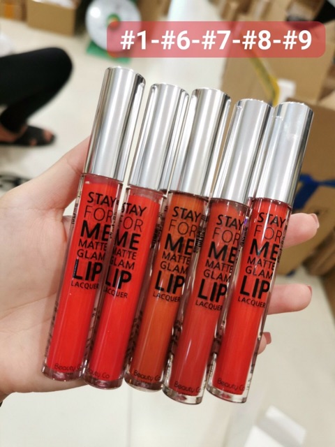 Chuẩn auth Son kem lì Beauty Co Seoul Stay For Me Matte Glam lip lacqer