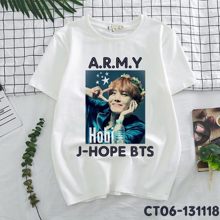 SALE- Áo Thun J-Hope BTS ARMY Kpop - áo siêu HOT