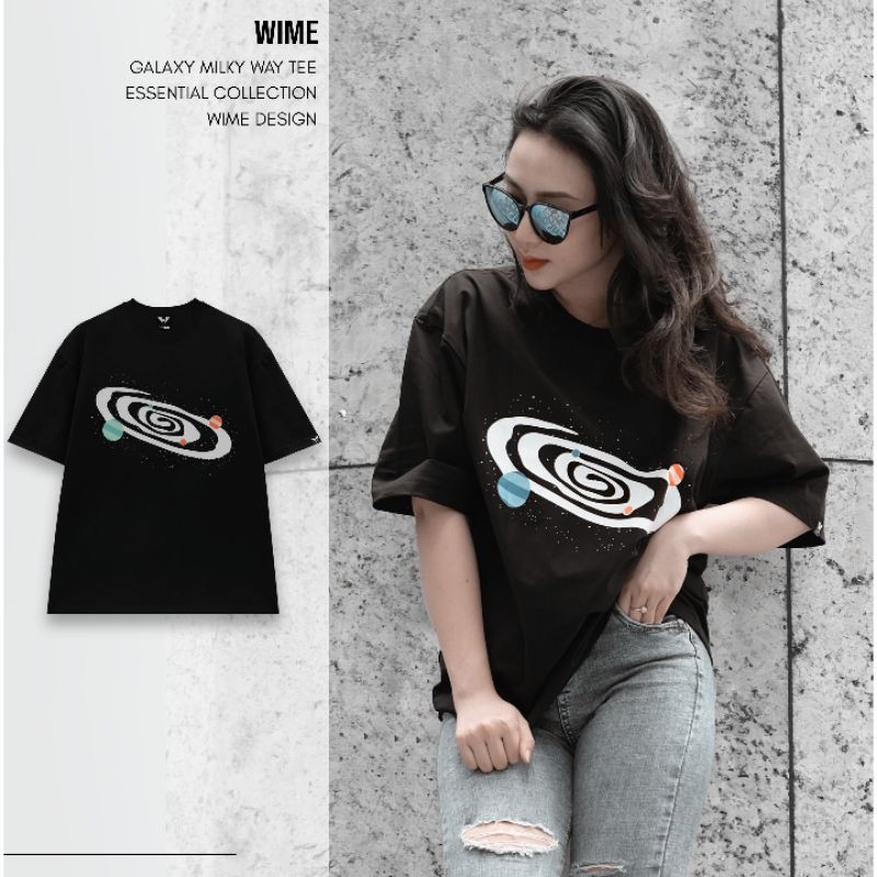 Áo Thun Milky by WIME Unisex form rộng WIME Local Brand