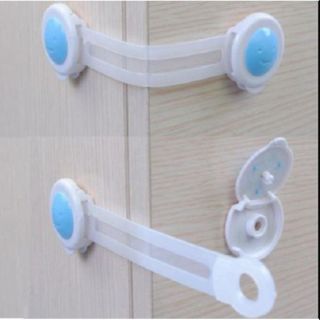 Sét 2 khóa gài tủ lạnh , tủ gỗ
