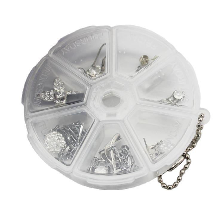 [Tổng Kho Sỉ] Đựng Thuốc 7 Ngày Có Móc Treo (Hộp Tròn)