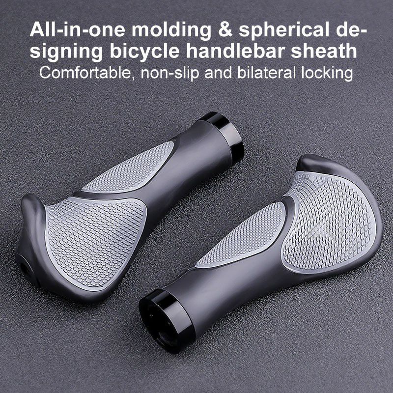 HCM Tay nắm cao su xe đạp thể thao xe leo núi MTB