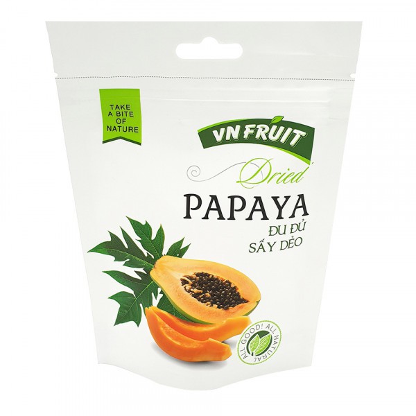 Đu đủ sấy dẻo VNFRUIT - Gói 500gram