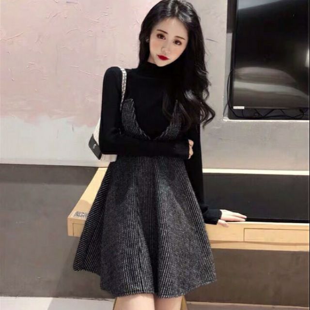 Sét váy len kèm ảnh thật