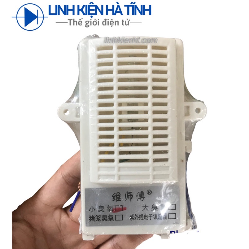 Máy tạo ozone 220V Máy khử trùng Máy tạo ozone nhỏ Phụ kiện tủ khử trùng 5,8cmX9cm