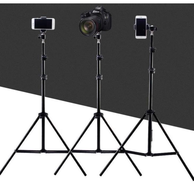 Gậy livestream chụp hình 3 chân chân đứng 2m gấp gọn 70cm hoco.