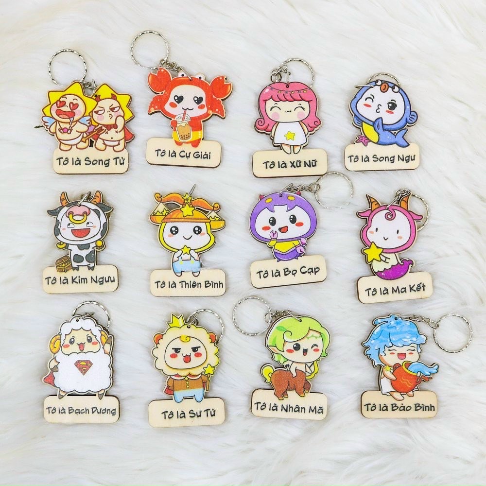 Móc khóa 12 cung hoàng đạo, Cung hoàng đạo đón tết