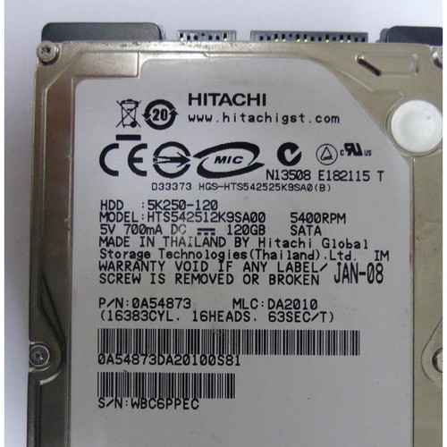 Ổ cứng laptop HDD 80Gb 120Gb 160Gb 250Gb 320Gb 500Gb | BigBuy360 - bigbuy360.vn