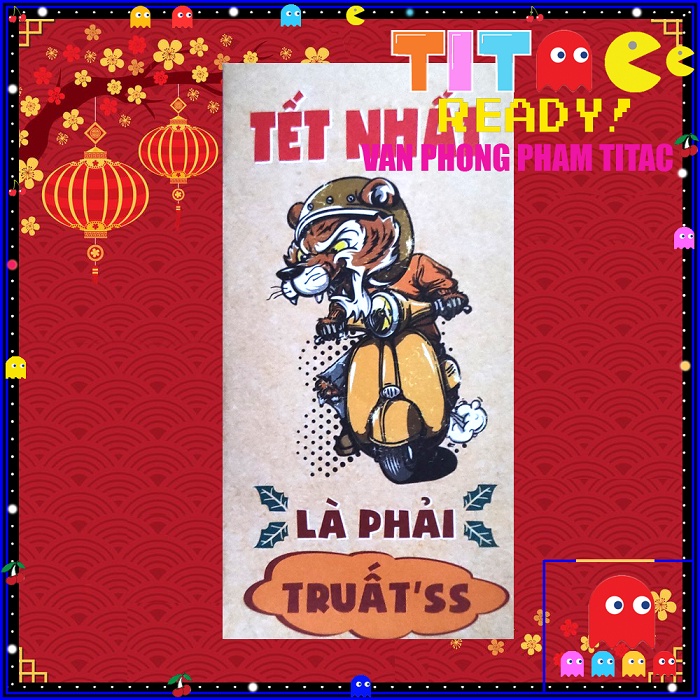 Bao Lì Xì Tết 2022 Giá Sỉ Rẻ Đẹp Hình Con Hổ Siêu Độc Lạ Màu Retro