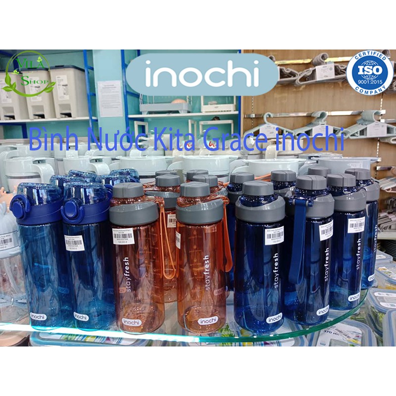 Bình Đựng Nước, Bình Nước Chịu Nhiệt Kita Grace 620ml, Bình Nước Cao Cấp Xuất Nhât - Châu Âu - EU