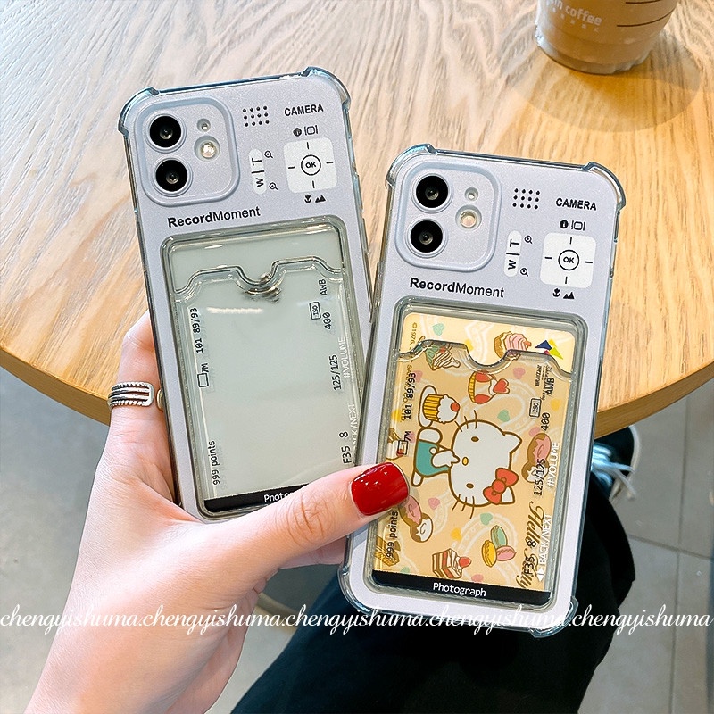 Phù Hợp Ốp Điện Thoại Silicon Có Ngăn Đựng Thẻ Và Giá Đỡ Sáng Tạo Cho Apple 13 cho iphone13 11Pro xsmax