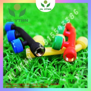 Béc phun sương,tưới cây,phun mưa,phun thuốc,đầu phun sương, béc xịt 3 đầu -HL VTNN