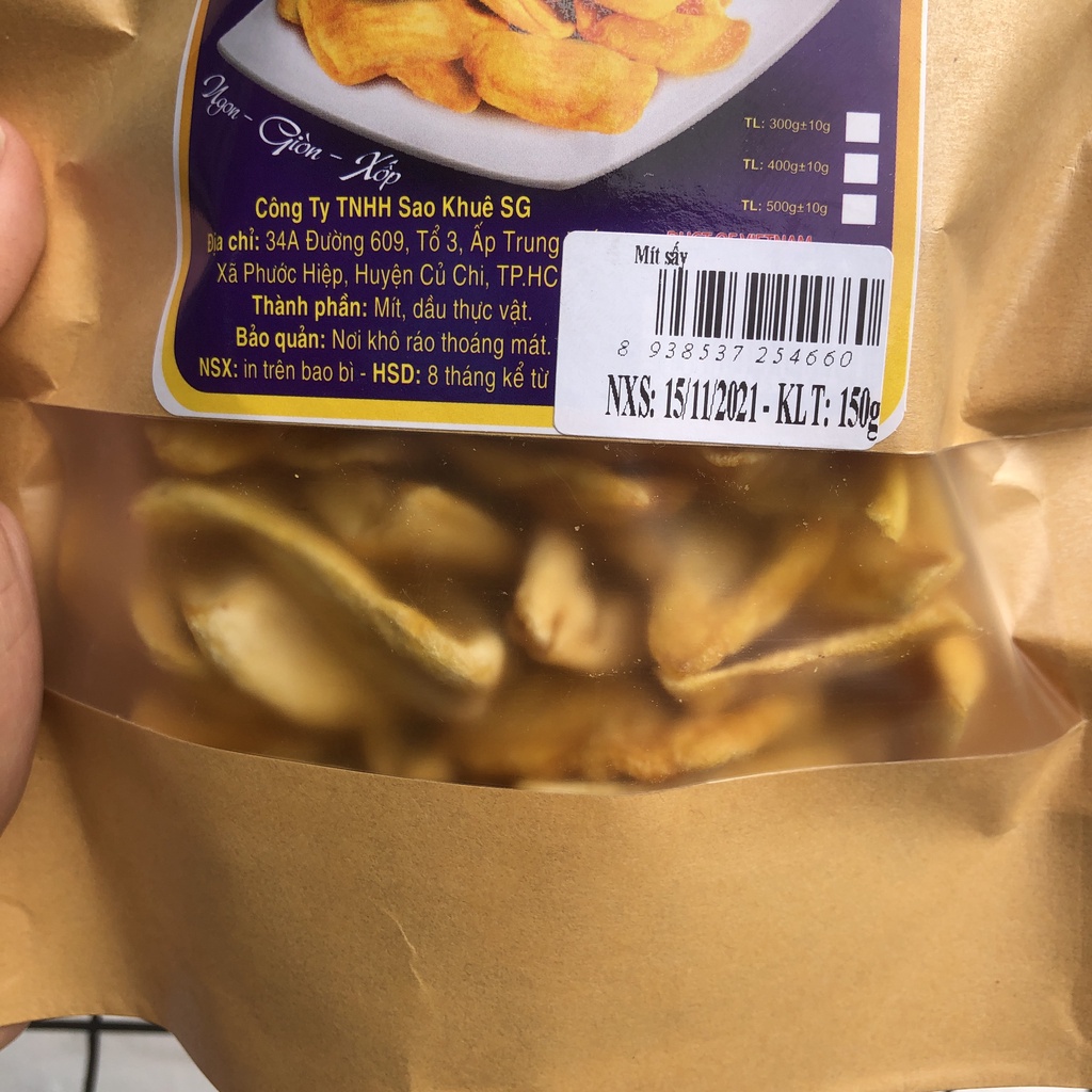 mít sấy khô không đường (nguyên miếng) gói 150g - IMINT FOOD Đồ Ăn Vặt