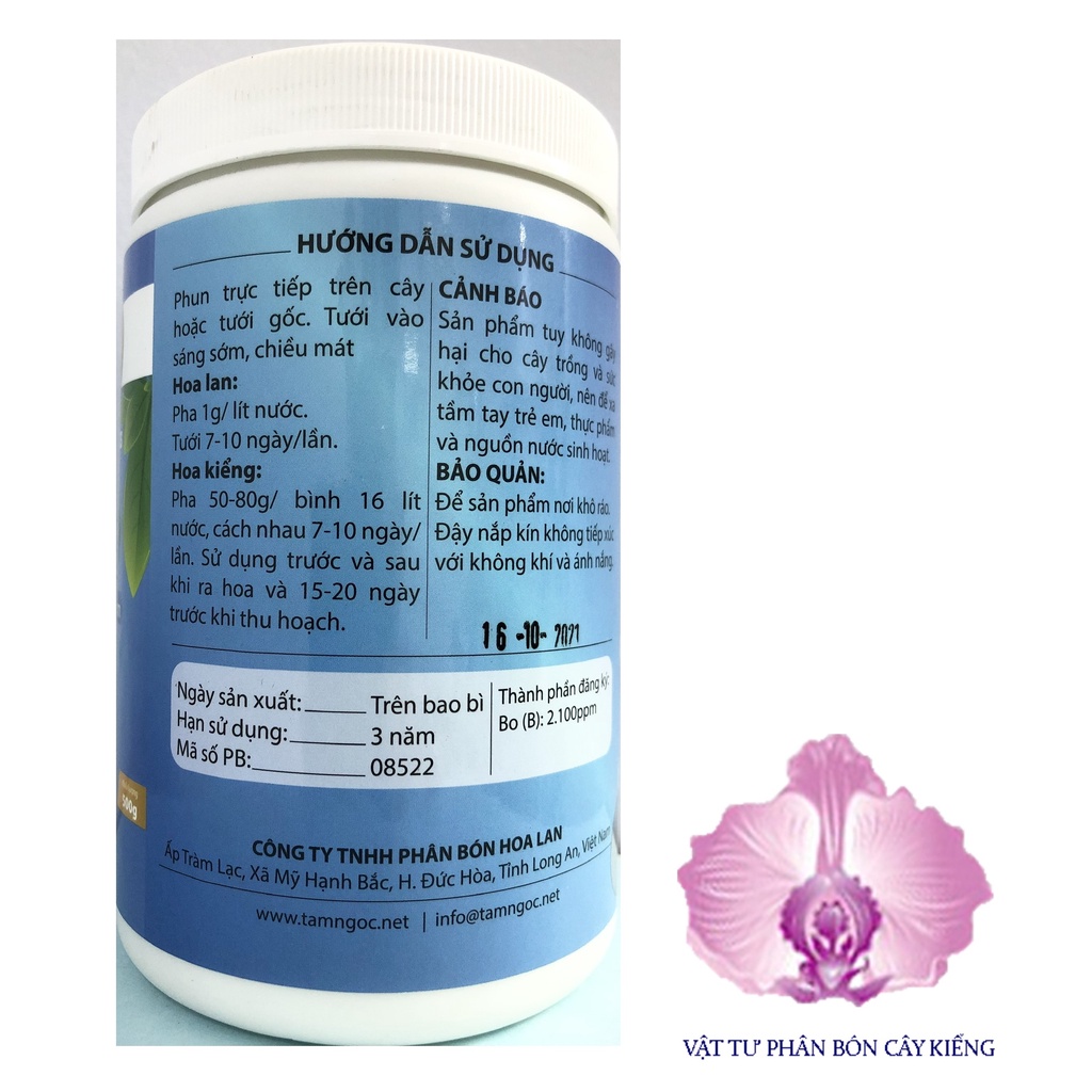 Phân Bón Vi Lượng Super Magie Tám Ngọc - #488A# 500g