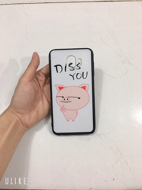 Ốp lưng sam sung J4 Heo chỉ tay