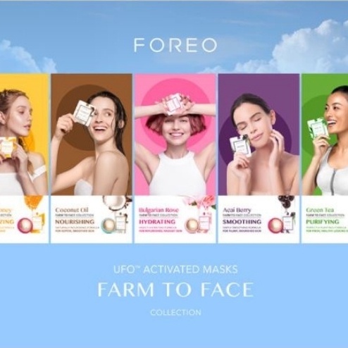 Mặt nạ Foreo Ufo Mask dùng cho các dòng máy UFO giúp dưỡng da cấp ẩm phục hồi (miếng lẻ/nguyên hộp)