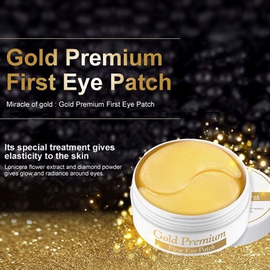 Mặt Nạ Dưỡng Mắt Secret Key Gold Premium First Eye Patch
