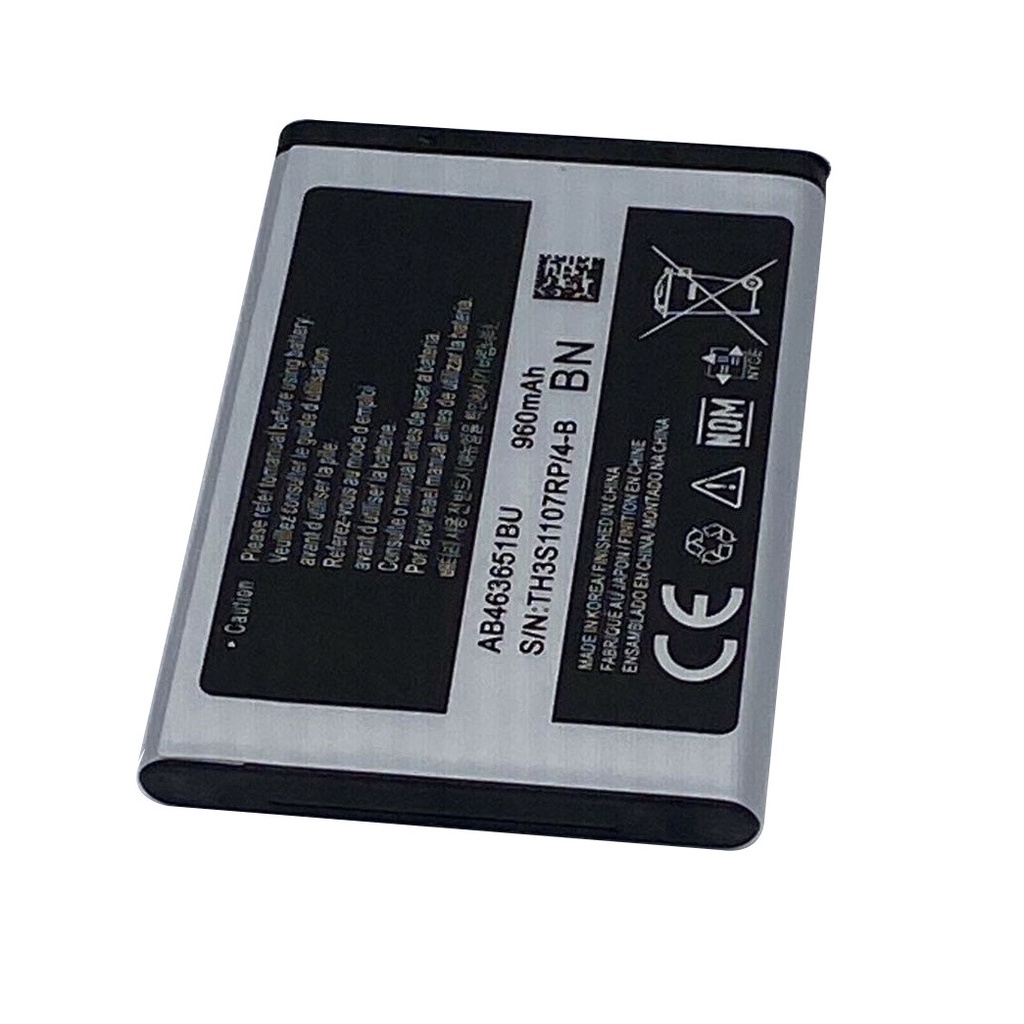 PIN SAMSUNG BN / AB463651BU CHO B310E Duos / B312E Duos / B3410 / B5310 / C3200 / C3312 / C3322i / C3330 / C3500 / C3510