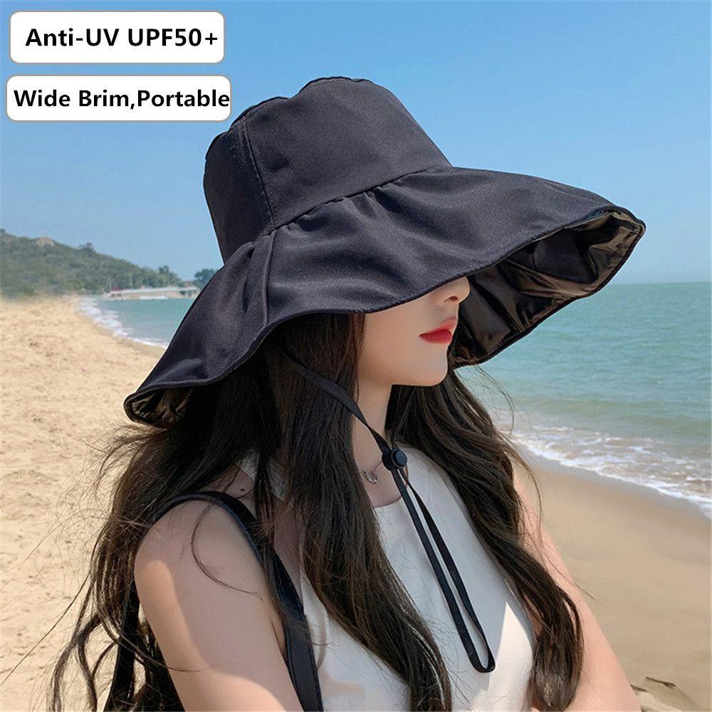 Nón Tai Bèo Chống Tia UV Có Thể Gấp Gọn Tiện Dụng Cho Nam Và Nữ