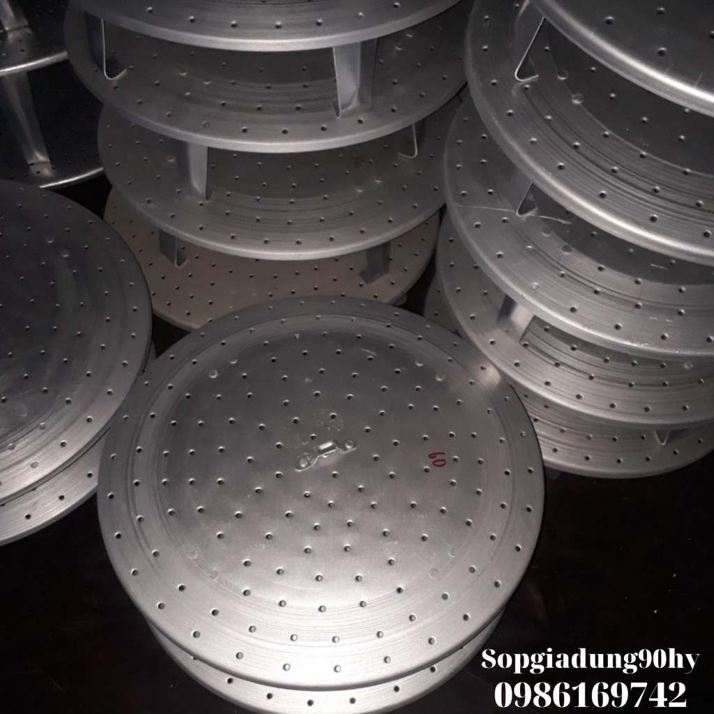 Vỉ hấp xôi đồ xôi hấp bánh, có 4 chân cao12cm dùng trong các nhà hàng quán ăn đám cưới đám hỏi dỗ tết công việc gia đình