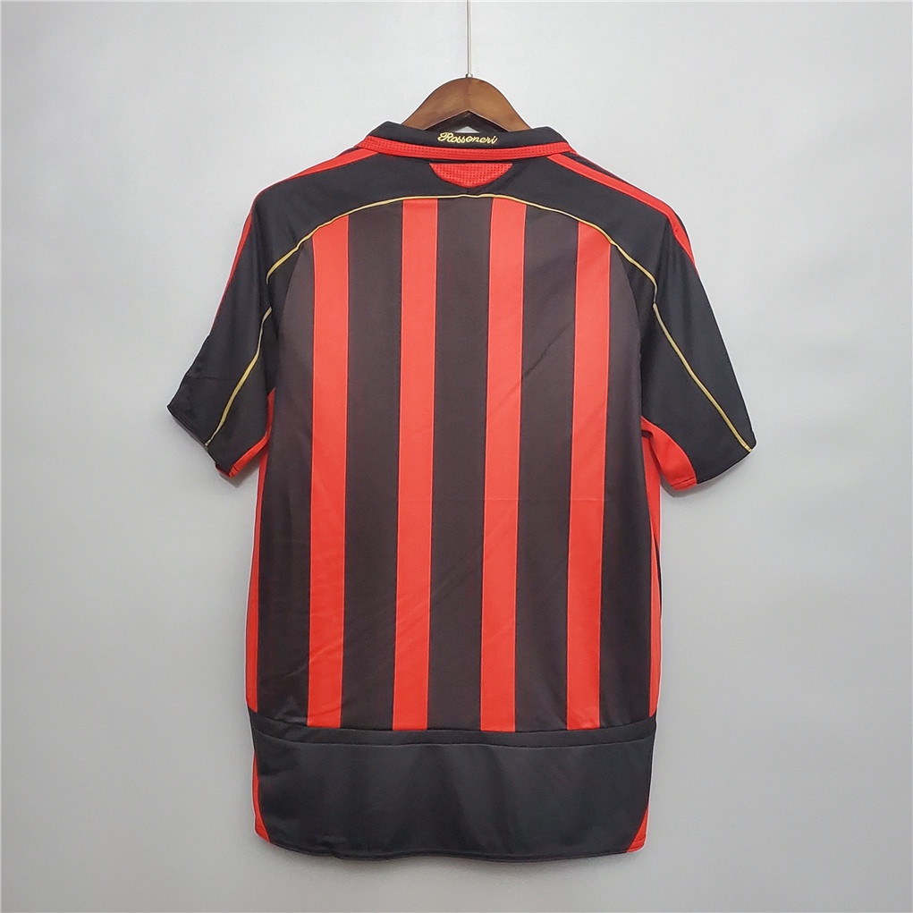 Áo Bóng Đá Đội Tuyển Milan 06-07 Phong Cách Retro