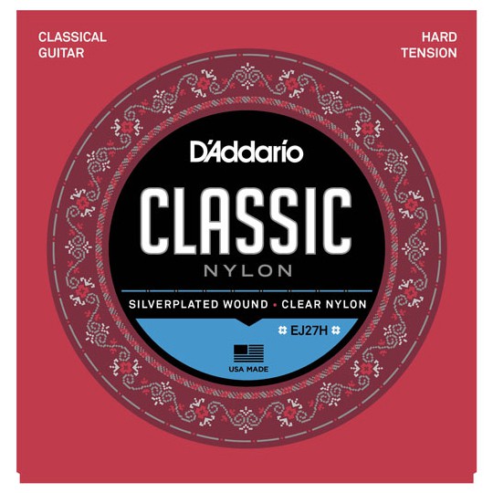 D 'Addario EJ27H Dây đàn Guitar cổ điển căng cứng 1 (/ Dây) * * Sản xuất tại