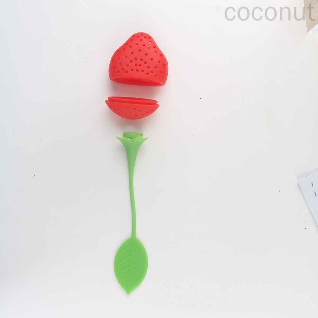Dụng Cụ Lọc Trà Hình Quả Dâu Tây