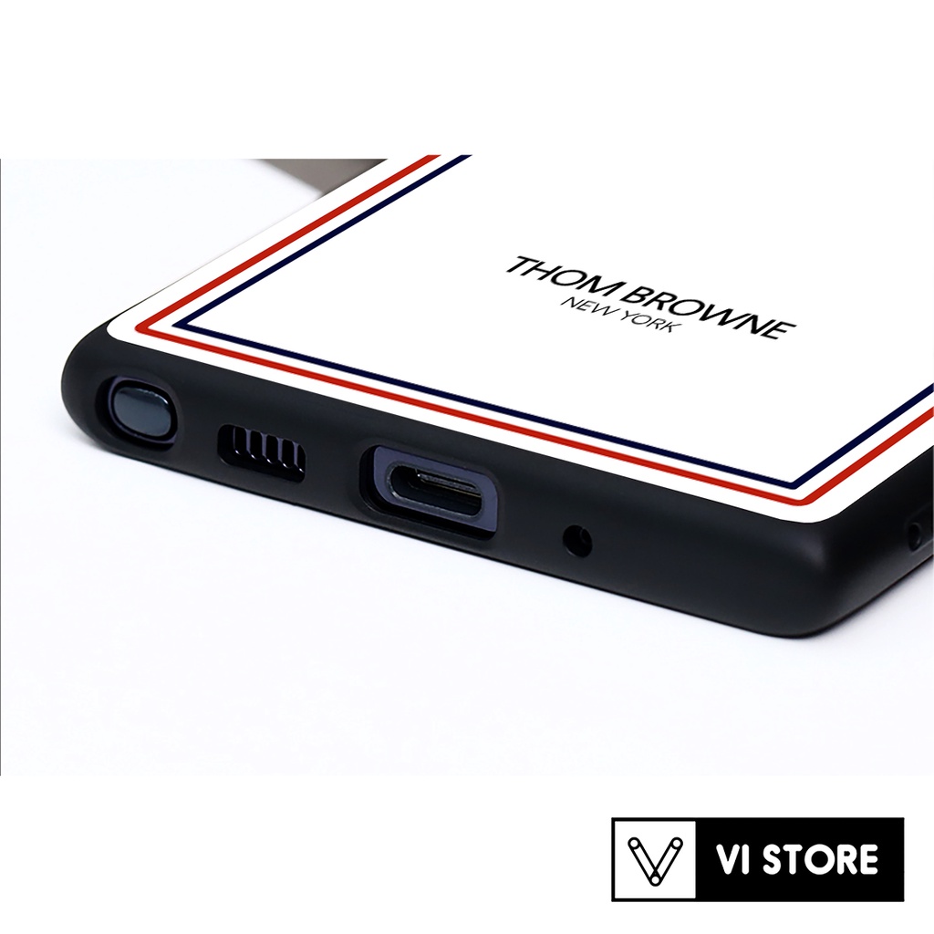 Ốp lưng Samsung Galaxy Note 10, Note 10 Plus  - Thom Brown edition - Chất liệu kính cường lực