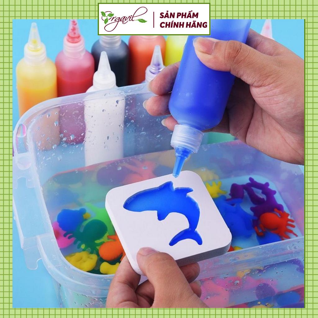 Bộ đồ chơi nước ma thuật tạo hình các sinh vật 3D kì diệu, nước màu phép thuật 12 màu cho bé - Orgavil Store