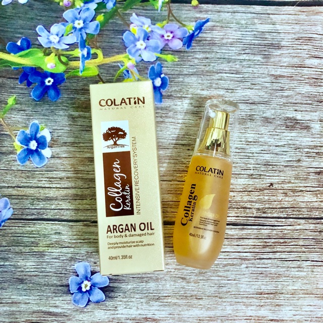 [Chính hãng] [Siêu rẻ] TINH DẦU DƯỠNG TÓC COLATIN ARGAN OIL 40ML - Chính hãng | BigBuy360 - bigbuy360.vn