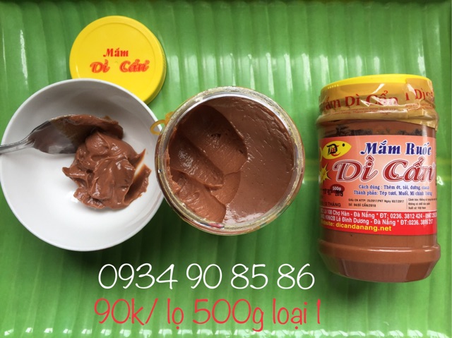 Mắm ruốc Dì Cẩn đặc biệt 500g