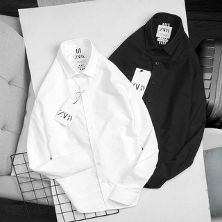 [ẢNH THẬT - HÀNG HIỆU] ÁO SƠ MI  ZRTRẮNG NAM CAO CẤP VNXK 2021
