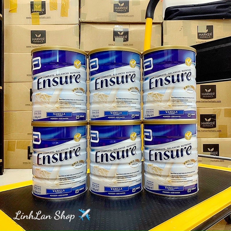 Ensure Úc hộp 850g mẫu mới