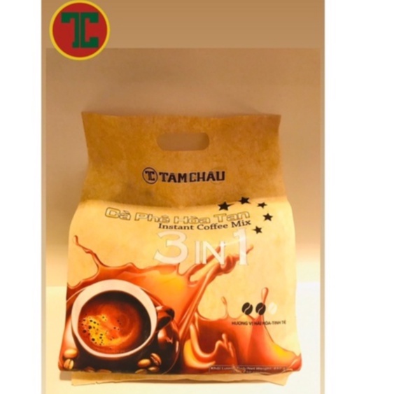 Cafe hòa tan 3 IN 1 850GRAM - Tâm Châu