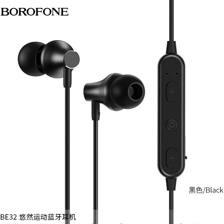 Tai nghe Bluetooth thể thao Borofone BE32 Cao Cấp Chính Hãng Bảo Hánh 12 Tháng